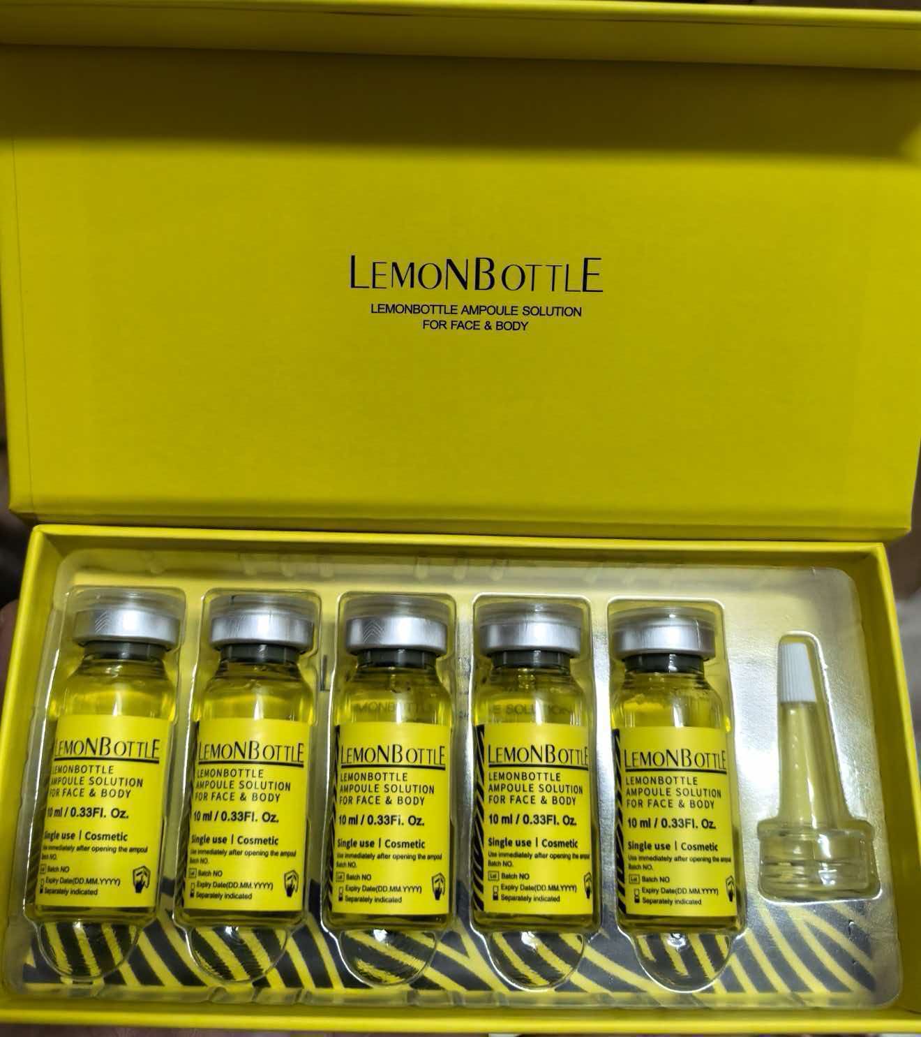 Lemon bottle